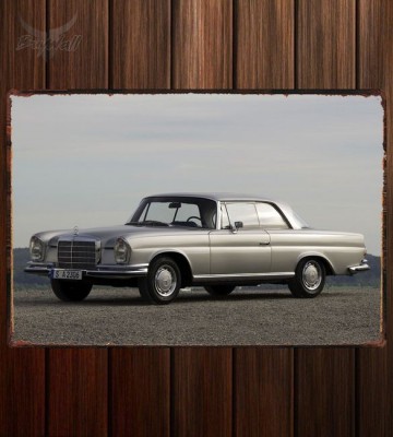 Металлическая табличка Mercedes-Benz 220SE Coupe (W111-W112)